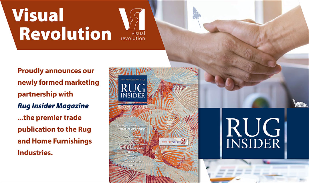 Visual Revolution - Rug Insider Marketing Partnership